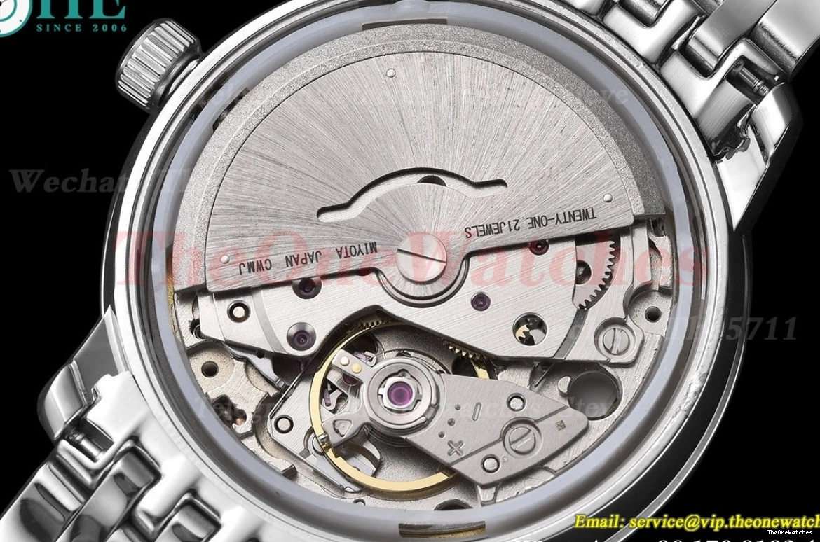 Prestige Ladies Black GDF SS SS 32.7mm Dial MY8215 Ville De 0215